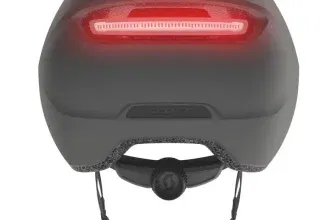 Scott Il Doppio Fahrradhelm mit LED