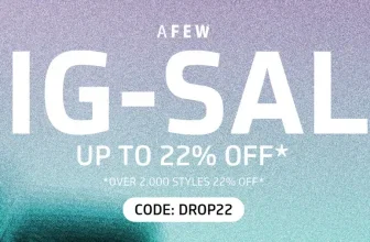 Afew BIG-Sale: 22 % Extra-Rabatt auf alle bereits reduzierten Artikel