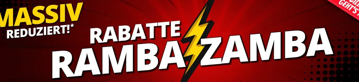 SportSpar Rabatte Rambazamba mit vielen stark reduzierten Artikeln