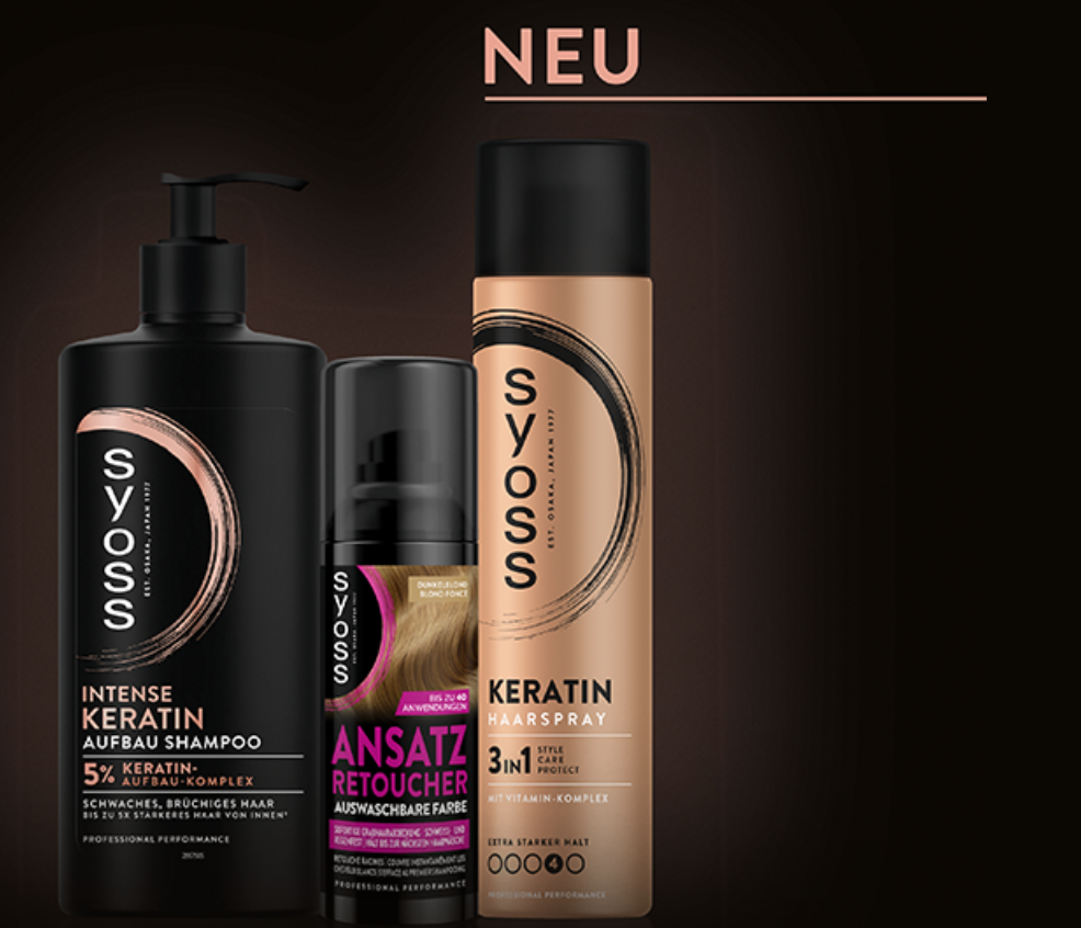 Syoss gratis testen: Geld-zurück-Aktion bei Rossmann! ab 01.03.