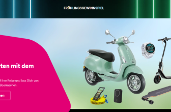 Gewinnspiel-Preise: Vespa, Smartwatches und Longboards im Frühlingsdesign