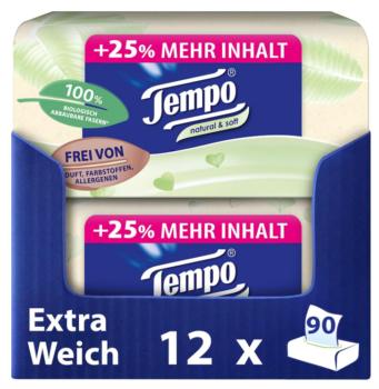 Tempo-natural-soft-Taschentücher-Box-Megapack