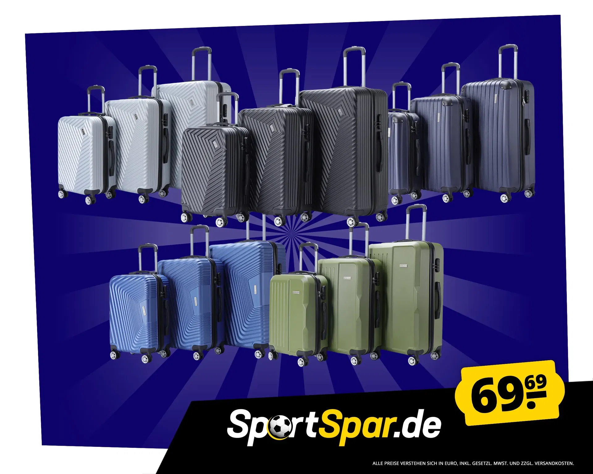 VERTICAL STUDIO Oslo 20 24 28 Koffer 3er-Set (40 Farben) ab 64,69 € inkl. Versand