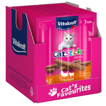 Vitakraft-Cat-Stick-Classic-Katzensnack-fleischige-Mini-Sticks-mit-Truthahn-und-Lamm