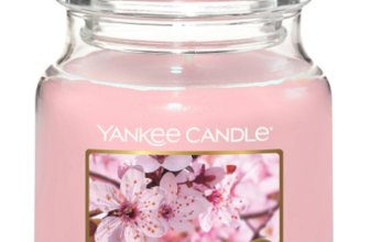 Yankee-Candle-Duftkerze-im-Glas-mittelgroß-Cherry-Blossom