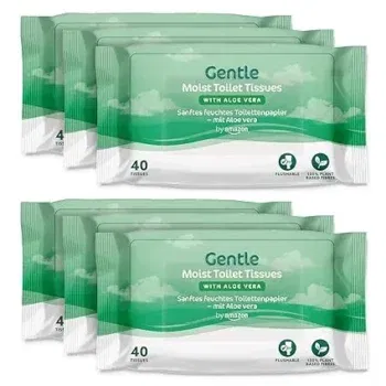 by Amazon Sanftes feuchtes Toilettenpapier mit Aloe Vera