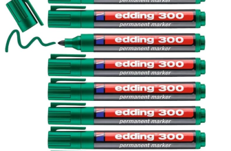 edding-300-Permanentmarker-grün-10-Stifte