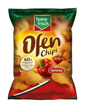 funny-frisch Ofen Chips Paprika 125g