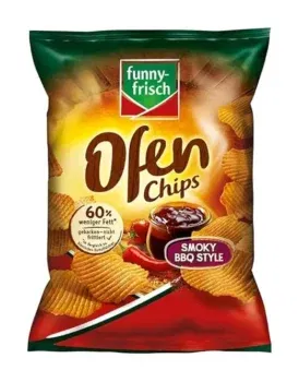 funny-frisch Ofen Chips Smoky BBQ Style