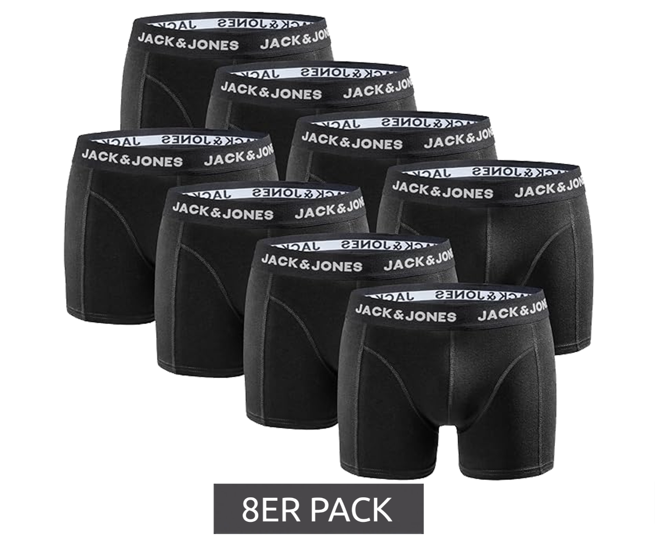 8Er-Pack-Jack-Jones-Herren-Boxershorts-Atmungsaktive-Baumwoll-Unterhose-Unterwäsche-12259926-Schwarz-Dunkelblau-Oder-Schwarz