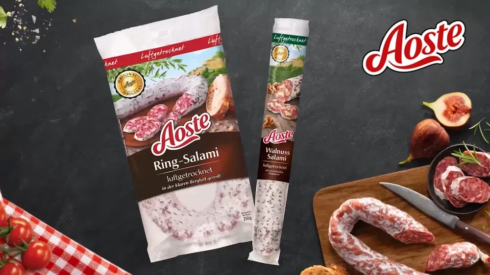 Aoste Salami Spezialitaeten