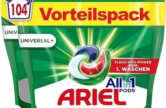 Ariel Waschmittel Pods All-in-1 - 104 Waschladungen