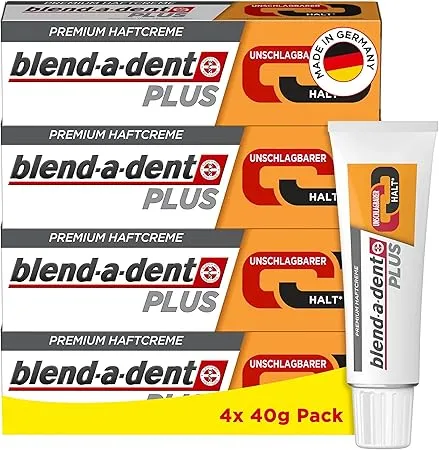 Blend-A-Dent Plus Unschlagbarer Halt Premium Haftcreme