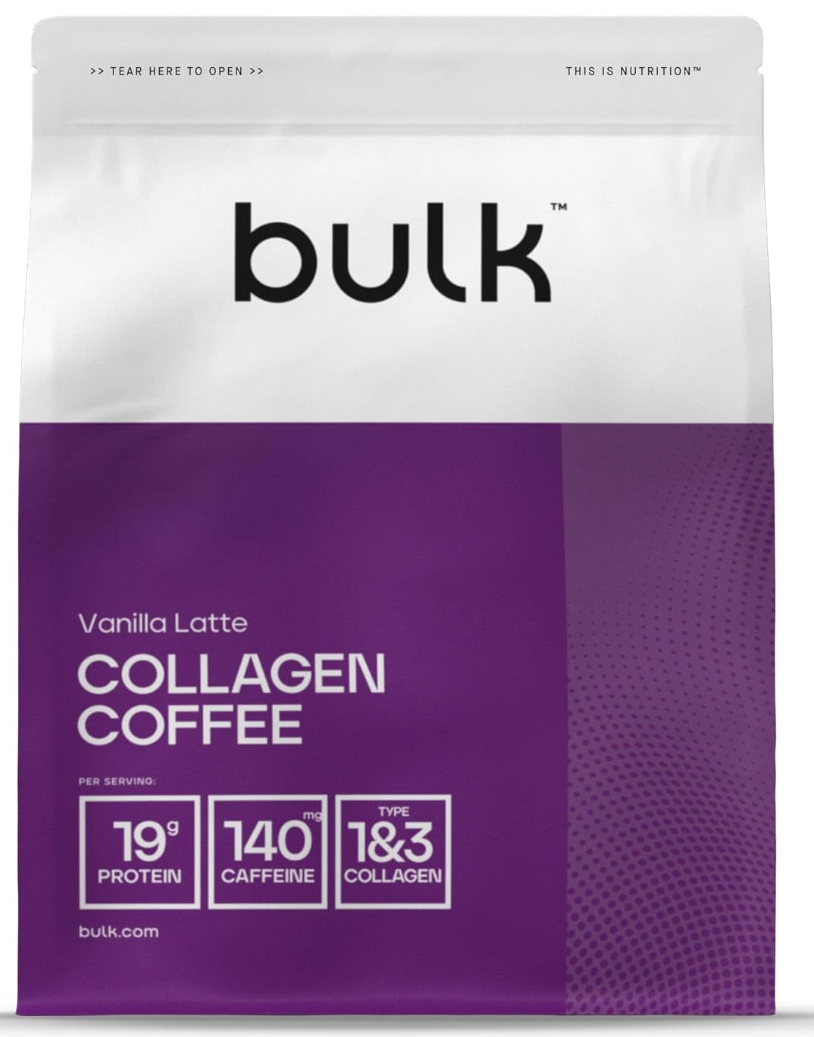 Bulk Kollagen Kaffee Hoher Proteingehalt Vanille Latte 500 G