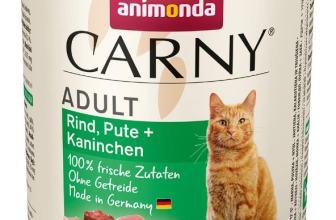 Carny Katzen Nassfutter Rind, Pute, Kaninchen - 6 Dosen à 800g