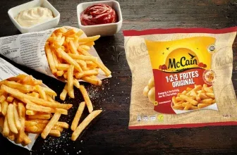 Packung McCain Pommes mit 0,60 € Cashback-Angebot über marktguru-App