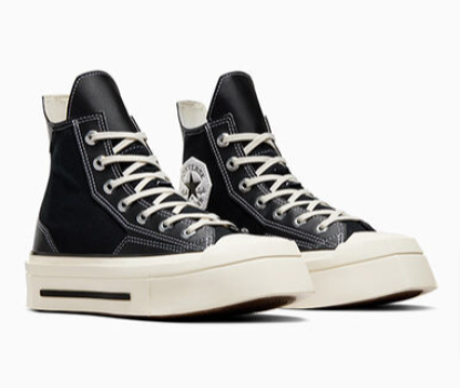 Converse Chuck 70 De Luxe Squared Sneakers in Schwarz-Weiß-Design