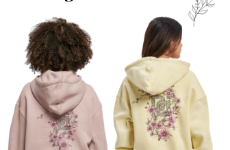 Dangerous DNGRS Flowerprint Hoodie in Schwarz und Weiß