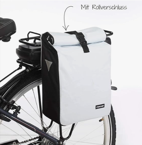 Fischer Gepaecktraegertasche Fahrradtasche Wasserdicht 18 Liter