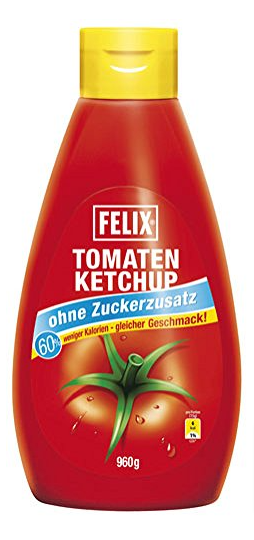 Felix Ketchup Zurckerreduziert Ohne Zuckerzusatz 60 Weniger Zucker