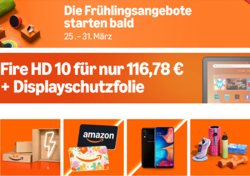 Bunte Geschenke und Schnäppchenangebote für den Amazon Frühlingssale 2025