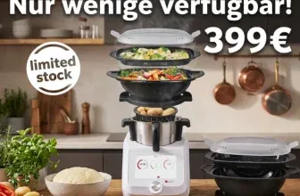 Schnäppchen, Deals und Rabattcodes des Tages - SilverCrest Monsieur Cuisine Smart SKMS-1200-A1