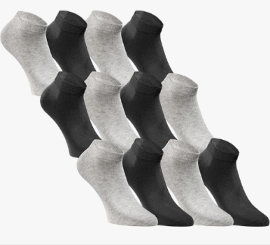 JACK & JONES Sneaker Socken 12er-Set in verschiedenen Farben und Größen