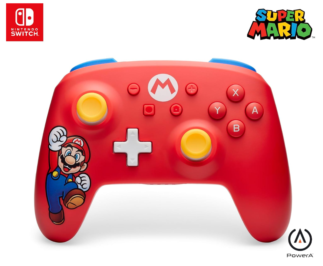 Kabelloser Powera Controller Fuer Nintendo Switch Mario Freude Gamepad Spiele Controller Kabelgebundener Controller