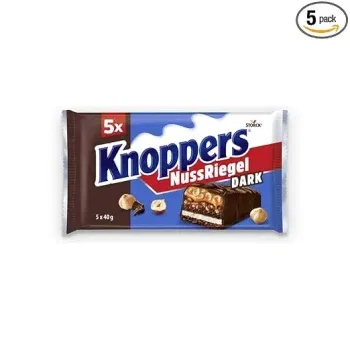 Knoppers NussRiegel Dark 5er Pack - Sonderangebot für 4,99 € inkl. Prime-Versand