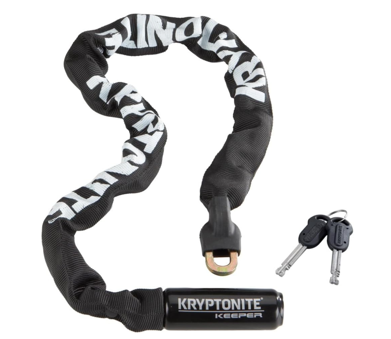 Kryptonite 152080 Kabelschloss Keeper 785 Integrated Chain in Schwarz