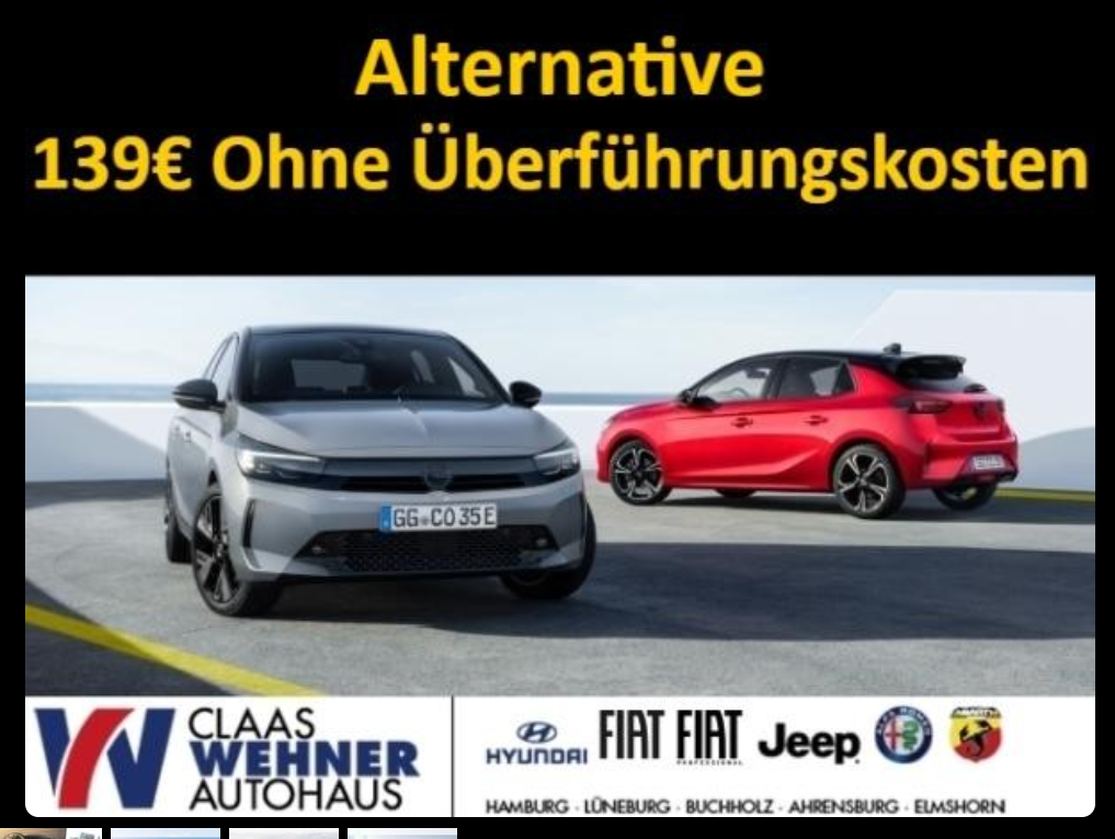 Leasing Angebot Opel Corsa