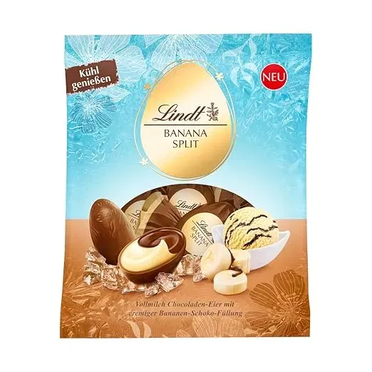 Lindt Schokolade Banana Split Eier