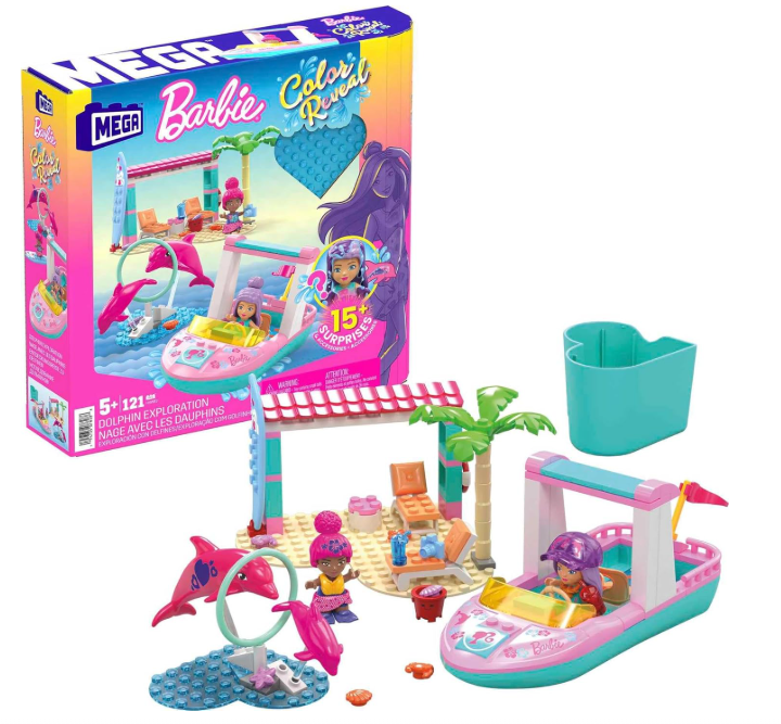 Mega Hhw83 Barbie Color Reveal Delfinabenteuer