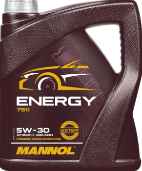 4L Mannol Energy 5W-30 Motoröl Flasche