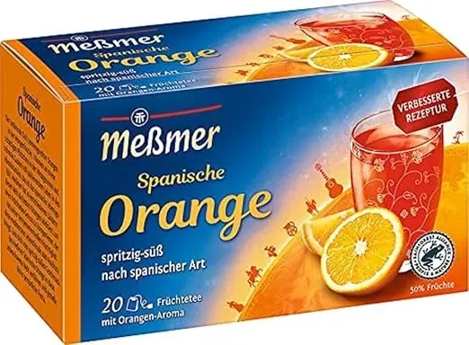 Messmer Laendertee Spanische Orange 20 Teebeutel