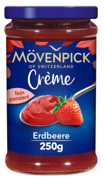 Mövenpick Gourmet-Crème Erdbeere 250g Packung