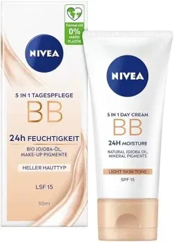 NIVEA 5 IN 1 Tagespflege BB 24h Feuchtigkeit LSF 15