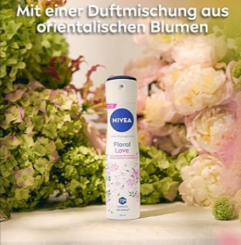 NIVEA Deo Spray Floral Love Limited Edition - 150 ml Flasche