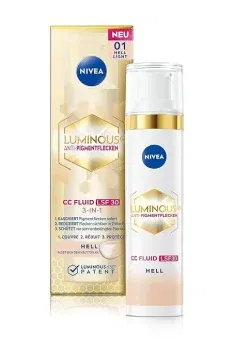 NIVEA Luminous 630 Anti-Pigmentflecken CC Fluid LSF 30 Produktflasche