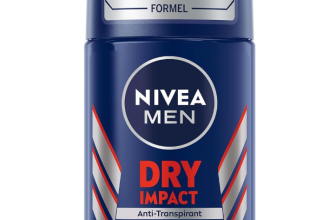 NIVEA MEN Dry Impact Deo Roll-On mit Dual-Active-Formel für 72h Schutz vor Schweiß