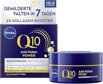 Nivea Q10 Anti Falten Power Regenerierende Nachtpflege