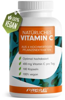 ProFuel natürliches Vitamin C 180 Kapseln 3 Monatsvorrat Angebot