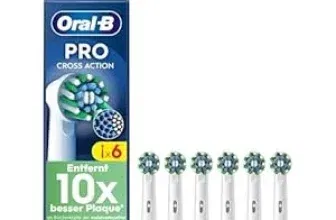 Oral-B Pro CrossAction Aufsteckbürsten - 6 Stück Packung