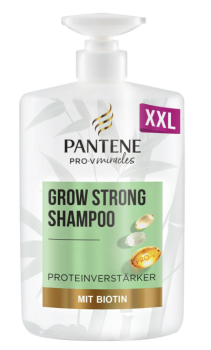 Pantene Pro-V Grow Strong Shampoo mit Biotin & Proteinverstärker - 1000ml Flasche