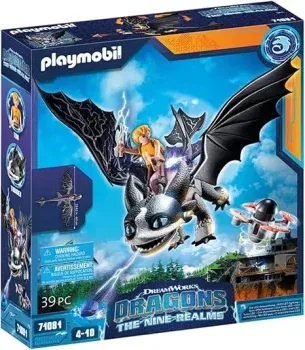 Playmobil Dragons The Nine Realms - Thunder & Tom (71081)