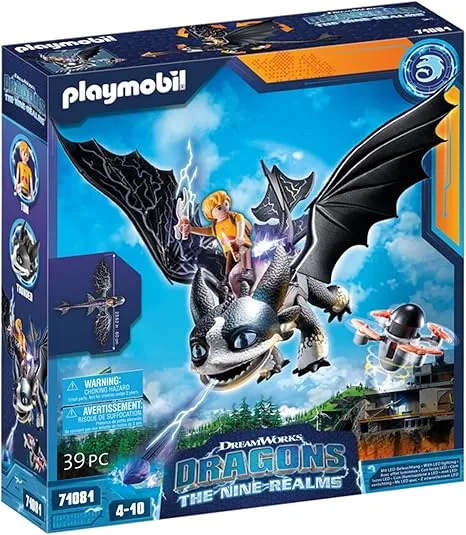 Playmobil Dragons The Nine Realms - Thunder &Amp; Tom (71081)