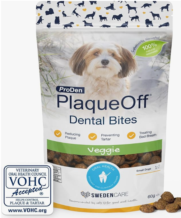 Proden Plaqueoff Dental Bites Snacks Fuer Hunde Unter 10