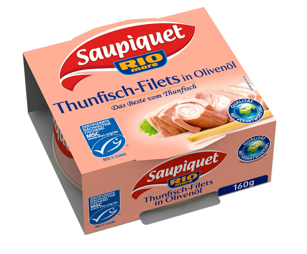 Saupiquet Rio Mare Thunfisch Filets In Olivenoel 160 G