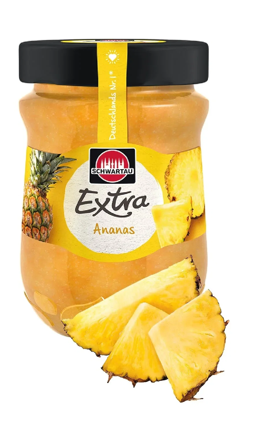 Schwartau Extra Ananas Konfitüre 340g