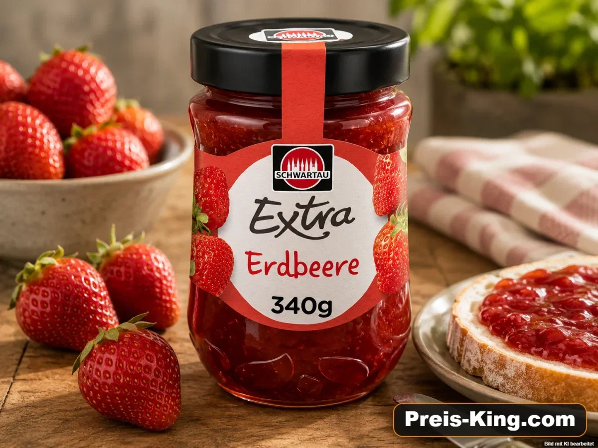 Schwartau Extra Erdbeere Konfitüre 340g